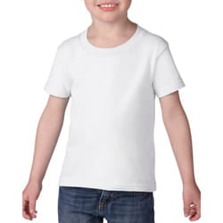 Gildan Childrens/Kids Cotton Heavy T-Shirt - 2 Years, White