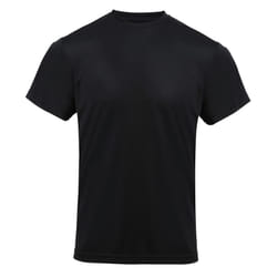 Premier Mens Coolchecker Chef T-Shirt - XS, Black