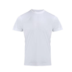 Premier Mens Coolchecker Chef T-Shirt - S, White