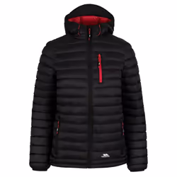 Trespass Womens/Ladies Lenka Hooded Padded Jacket - 18 UK, Black