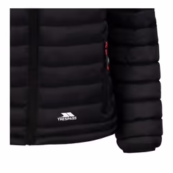 Trespass Womens/Ladies Lenka Hooded Padded Jacket - 18 UK, Black