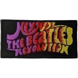 The Beatles Hey Jude/Revolution Woven Iron On Patch