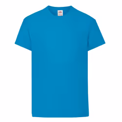 Fruit of the Loom Childrens/Kids Original T-Shirt - 12-13 Years, Azure