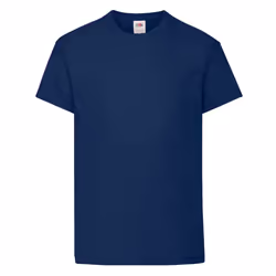 Fruit of the Loom Childrens/Kids Original T-Shirt - 12-13 Years, Navy