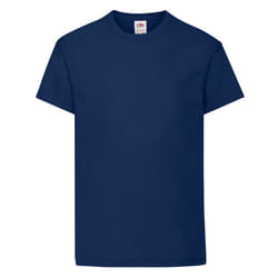 Fruit of the Loom Childrens/Kids Original T-Shirt - 12-13 Years, Navy