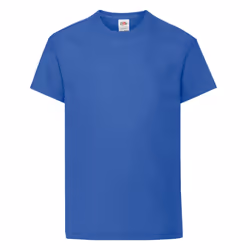 Fruit of the Loom Childrens/Kids Original T-Shirt - 12-13 Years, Royal Blue