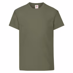 Fruit of the Loom Childrens/Kids Original T-Shirt - 12-13 Years, Classic Olive