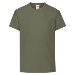 Fruit of the Loom Childrens/Kids Original T-Shirt - 12-13 Years, Classic Olive
