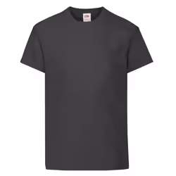 Fruit of the Loom Childrens/Kids Original T-Shirt - 12-13 Years, Black