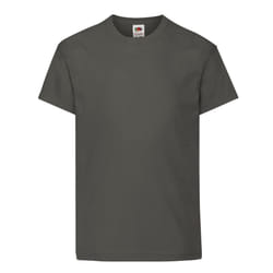 Fruit of the Loom Childrens/Kids Original T-Shirt - 12-13 Years, Light Graphite