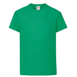 Fruit of the Loom Childrens/Kids Original T-Shirt - 14-15 Years, Kelly Green