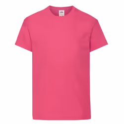 Fruit of the Loom Childrens/Kids Original T-Shirt - 5-6 Years, Fuchsia