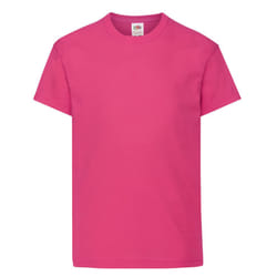 Fruit of the Loom Childrens/Kids Original T-Shirt - 5-6 Years, Fuchsia