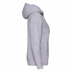 Fruit of the Loom Womens/Ladies Premium Heather Zipped Lady Fit Hooded Jacket - M, Heather Grey
