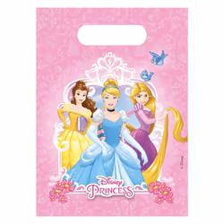 Disney Princess Logo Party Bags (Pack of 6)