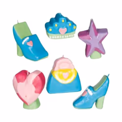 Amscan Shopping Spree Candles (Pack of 6)