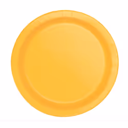 Unique Party Round Dinner Plate (Pack of 8)