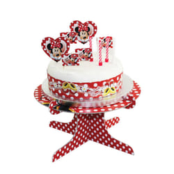 Disney Polka Dot Minnie Mouse Cake Decorating Kit (Pack of 20)