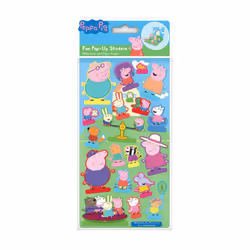 Peppa Pig Pop Up Sticker Sheet