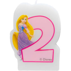 Disney Princess Number 2 Rapunzel Candle