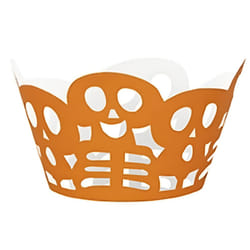 Unique Party Skeleton Cupcake Wrappers (Pack of 12)