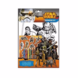Star Wars Rebels Colouring Set