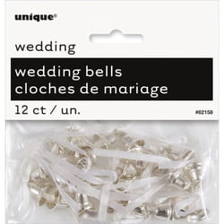 Unique Party Wedding Bells Plastic Charm