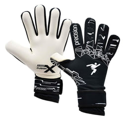 Precision Childrens/Kids Fusion X Pro Lite Giga Goalkeeper Gloves - 6, Black/White