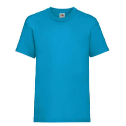Fruit of the Loom Childrens/Kids Value T-Shirt - 12-13 Years, Azure