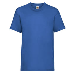 Fruit of the Loom Childrens/Kids Value T-Shirt - 12-13 Years, Royal Blue