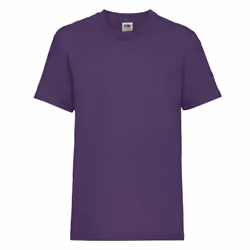 Fruit of the Loom Childrens/Kids Value T-Shirt - 12-13 Years, Purple