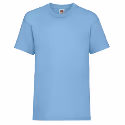 Fruit of the Loom Childrens/Kids Value T-Shirt - 14-15 Years, Sky
