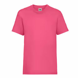 Fruit of the Loom Childrens/Kids Value T-Shirt - 12-13 Years, Fuchsia