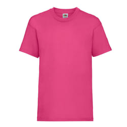 Fruit of the Loom Childrens/Kids Value T-Shirt - 12-13 Years, Fuchsia