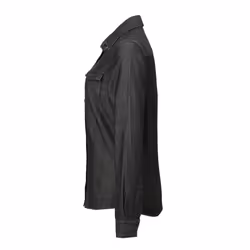 Premier Womens/Ladies Stitch Shirt - L, Black Denim