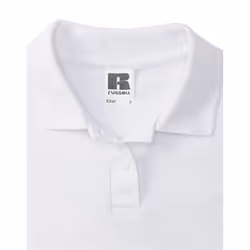 Russell Womens/Ladies Pique Polo Shirt - 14 UK, White