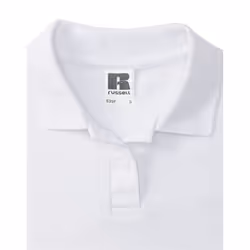 Russell Womens/Ladies Pique Polo Shirt - 16 UK, White