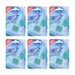 Domestos 3 in 1 Rim Block Pine - Pack of 6