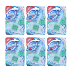 Domestos 3 in 1 Rim Block Pine - Pack of 6