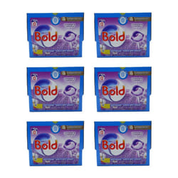 Bold All-in-1 Pods Washing Liquid Laundry Detergent Lavender & Camomile 13 Pods - Pack of 6