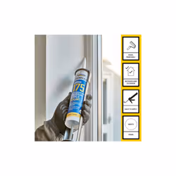 Everbuild 175 Universal Acrylic Sealant White 300ml