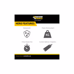 Everbuild Black Jack 904 Roof Felt Adhesive Ã¯Â¿Â½ High Strength Ã¯Â¿Â½ Black Ã¯Â¿Â½ 1 Litre  486992