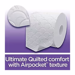 Andrex Supreme Quilts Quilted Toilet Paper 4Roll Pack Of 3