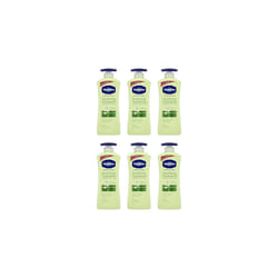 Vaseline Intensive Care Aloe Soothe Soothing Hydration Body Lotion 600ml - Pack of 6