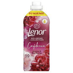 Lenor Fabric Conditioner Washing Liquid Detergent Ruby Jasmine 50w 1.65L