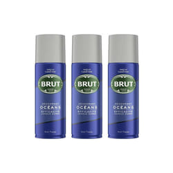 Brut Deodorant Oceans 200ml - Pack of 3