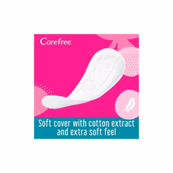 Carefree Panty Liners Cotton 20Pcs