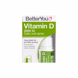BetterYou Vitamin D 3000 IU Daily Oral Spray 15ml