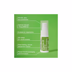 BetterYou Vitamin D 3000 IU Daily Oral Spray 15ml - Pack of 3
