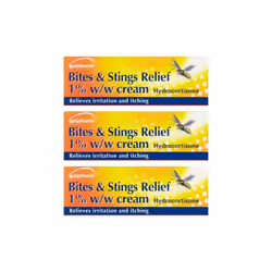Galpharm Bites & Stings Relief Cream Hydrocortisone 10gm - Pack of 3